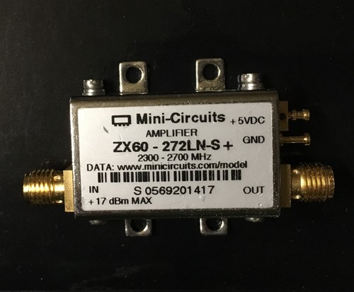 Brand New Mini-Circuits ZX60-272LN-S 2300-2700MHz SMA RF amplifier USA