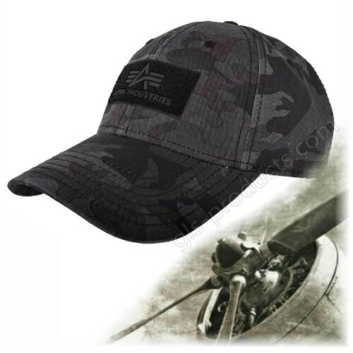 Alpha Industries VLC Baseball Cap - Adjustable Cotton Streetwear - New Sports
