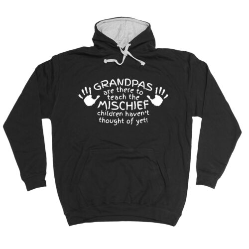Grandpas Are There To Teach The Mischief Children Havent HOODIE Gift Birthday