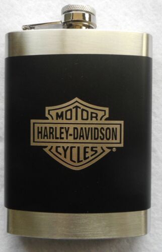 Harley Davidson 8oz Stainless Steel Hip Flask
