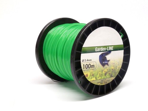 100m Mähfaden sternform 2,4 mm Trimmerfaden für Brast Motorsense Freischneider