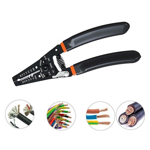 Auto Car Wire Stripper Cutter Crimper Pliers Electric Tool AWG10-20 Professional