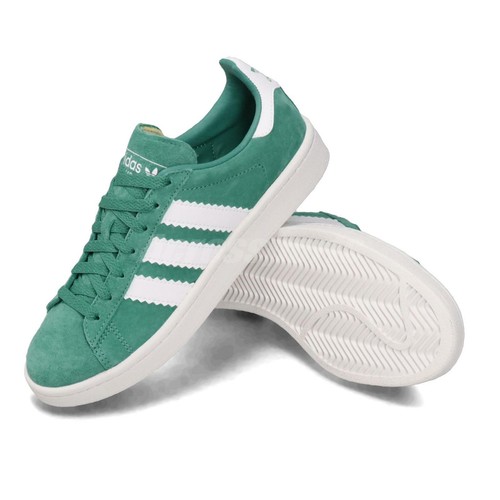 adidas Originals Campus Green White Men Classic Casual Shoes Sneakers BD7512