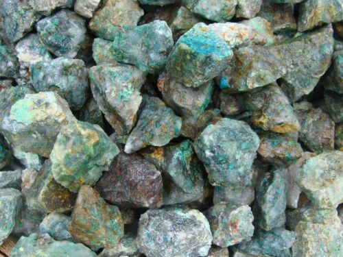 Very Nice 500 Carat Lots of Unsearched Natural Chrysocolla Rough 