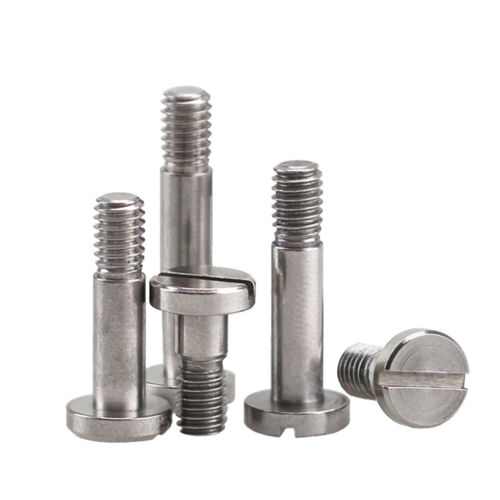 Ø 3//4//5//6 mm Slotted Cheese Head Shoulder Screw M2 M3 M4 M5 Stainless Steel Bolt