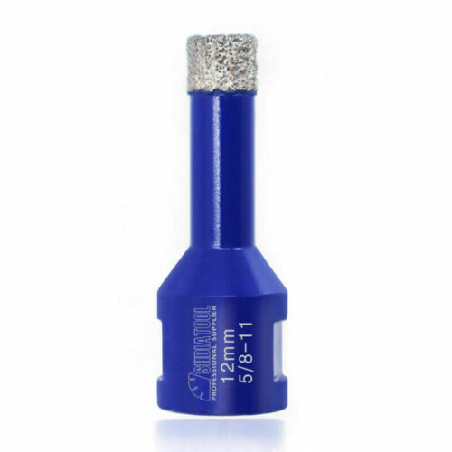 6mm-150mm Diamond Drill Bits Porcelain Tile Core Hole Saw Cutter 5/8-11 Thread 