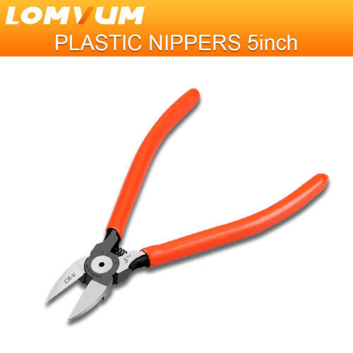 LOMVUM Metal Wire Cable Shears Cutter 5//6inch Plastic Nipper Scissors CR-V Snips