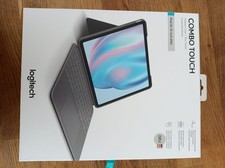 Logitech COMBO TOUCH Tastaturhülle für Ipad - etwas benutzt, sonst top Zustand