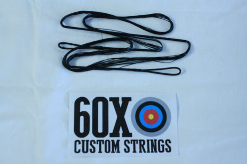 56" 14 Strand Black Dacron B50 Longbow Bowstrings by 60X Custom Strings Bow 