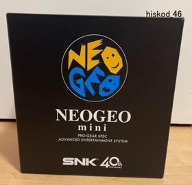 NEOGEO mini Asia SNK Game Console Neo Geo 40 titles King of Fighters Metal Slug
