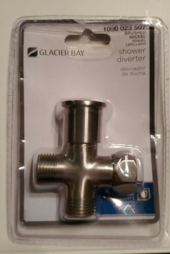 Glacier Bay Shower Diverter in Brushed Nickel Brushed Nickel 