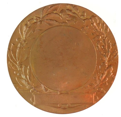 Dog award FRENCH BOXER bronze 50mm