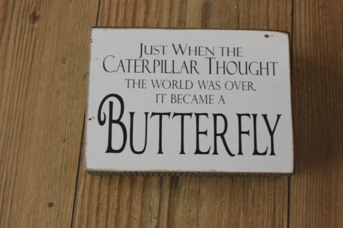 WOODEN SIGN FREESTANDING INSPIRATIONAL,I BELIEVE IN BEING STRONG ETC,BOX SIGN