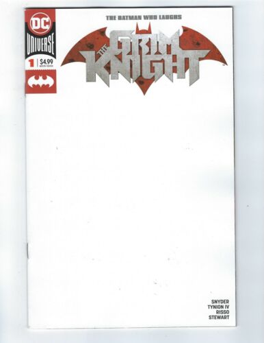 Details about  / Batman Who Laughs The Grim Knight # 1 Blank Cover NM DC