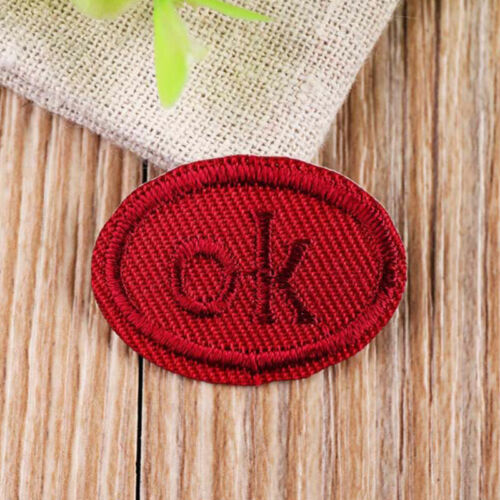 10Pcs Or 5Pcs Embroidery Sew Iron On Patch Badge Clothes Applique Bags Fabric 