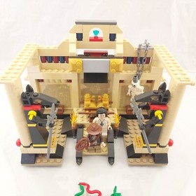 Lego Indiana Jones and the Lost Tomb Set 7621 Complete with 3 Minifigs
