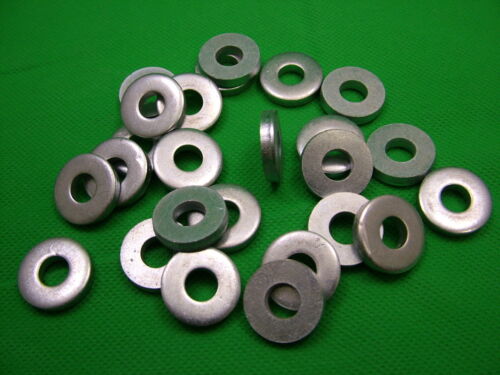 pack 25 4mm thick M8 steel Zinc Extra Thick Flat Spacer Washers