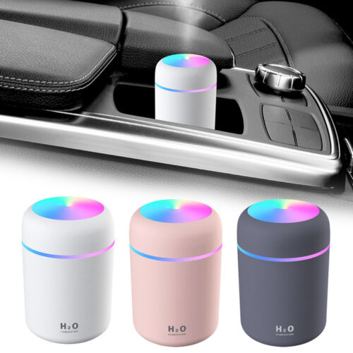 USB Mini Luft Diffusor Öl Humidifier Nacht Zuhause Auto Relax Defuser Light