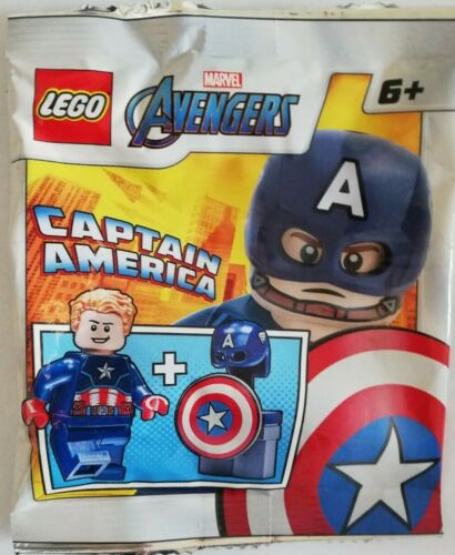 Lego Avengers CAPTAIN AMERICA Minifigur Limited Edition in Polybag Neu-OVP ***** 
