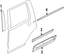 New Door Molding For 2008-2014 Land Rover LR2 Rear Left Right LR001670 LR001671