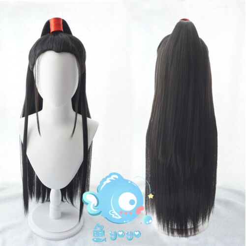 The Untamed Wig Wei WuXian Men's Womens Wig Wei Ying Ancient Costume Cosplay Wig 