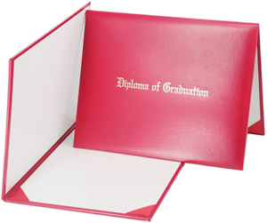 GraduationMall Imprinted Diploma Cover For Certificate 8.5''x 11'' 