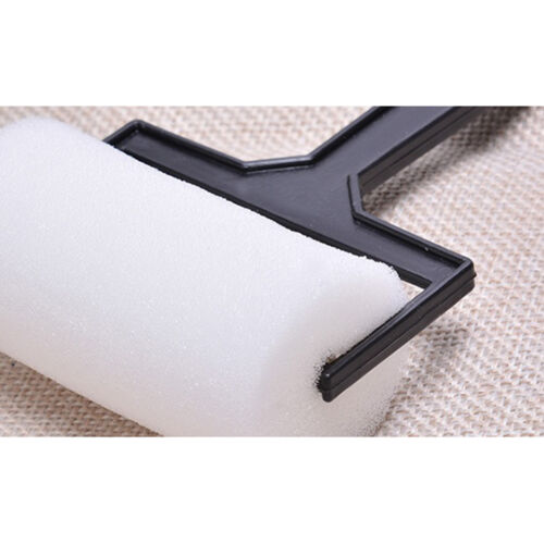 3pcs White Sponge Brush Foam Painting Roller Brush Kids Craft Tool Drawing FadLF