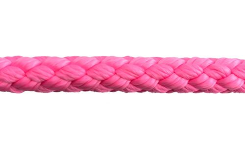 10 mm Rose Tressé Polypropylène Corde X 20 Mètres Poly ligne voile nautique 