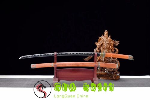Details about  / Tang Blue Spring Steel 98 Type Military Katana Saber Japan Samurai Sword Sharp