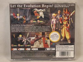Evolution The World Of Sacred Device (Sega Dreamcast) Complete in Box CIB