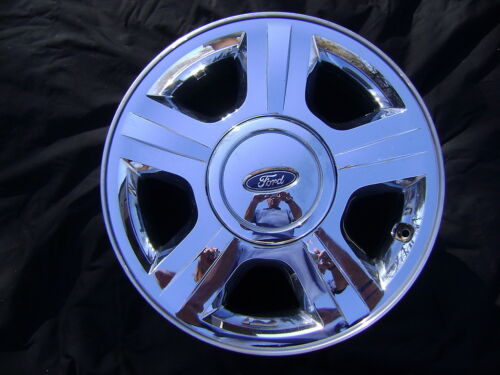05 06 FORD EXPEDITION 17/" 17x7.5 Chrome Clad Factory OEM Rim Wheel /& Cap 3593