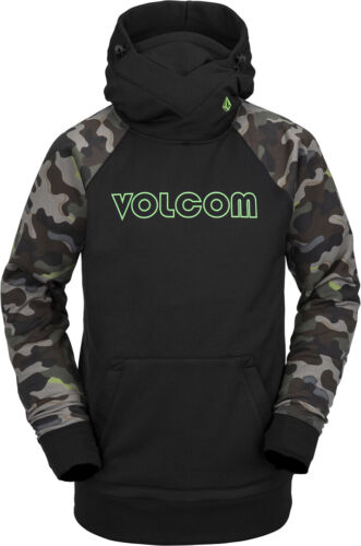 VOLCOM Snowboard Fleece Jacke HYDRO Riding Hoodie 2021 army Pullover