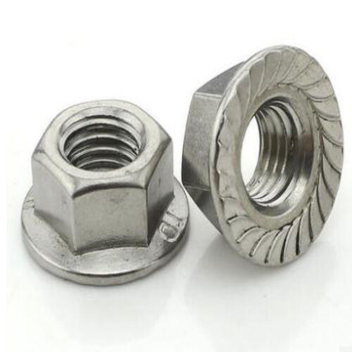 Metric DIN6923 304 Steel Hex Flange Nut Hexagon Nut With Flange M3-M12 #M1866 QL