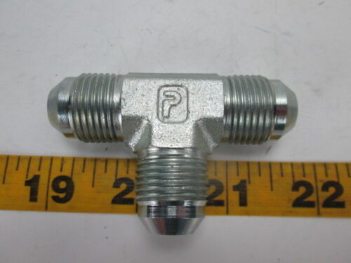 Genuine Parker Tee Fitting Connector with Flared Ends 3/4&#034; Free Shipping SKU A S