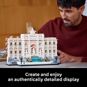 LEGO Architecture Trevi Fountain Model- ItalianLandmark Rome