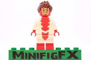 Lego IMPULSE Custom Minifig DC Super Hero Bart Allen Young Justice League Flash | eBay