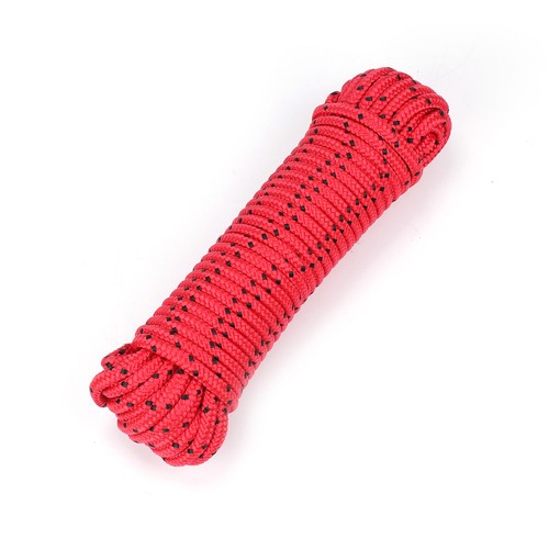 Braided Multi 20m Emergency Rappelling Rock Climbing Rope Strap 2000Kg Load UK