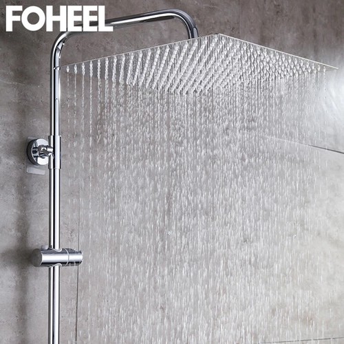 8//10//12//16 inch Rainfall Shower Head Round Square Chrome Ceiling Shower Heads