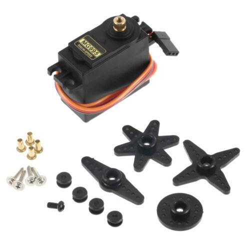 MG995 Gear High Speed Torque RC Servo Airplane Helicopter Cars Boat Schwarz AIP 