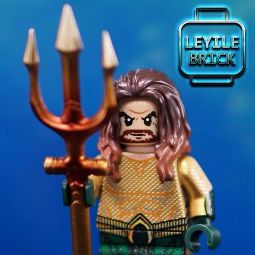 ⎡LEYILE BRICK⎦Pre-order Custom Aquaman Lego Minifigure
