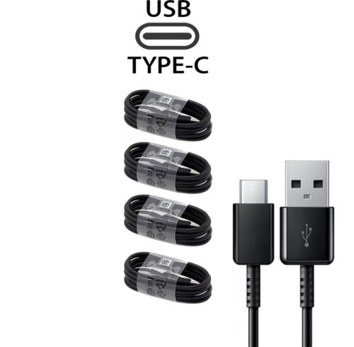 OEM Original Samsung S8 Plus S9 Note 9 Note 8 Cargador Rápido 4FT USB cable de tipo C