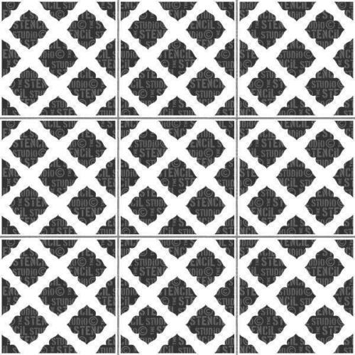Randwick Reusable Tile STENCIL Revamp old tiles 10635 Painting Floors & Walls 