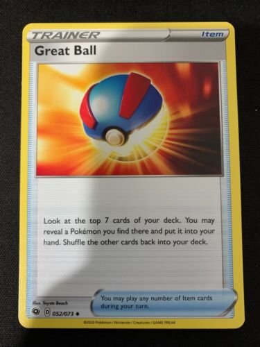Pokemon 4x Great Ball 052//073 Uncommon Champion/'s Path Near Mint