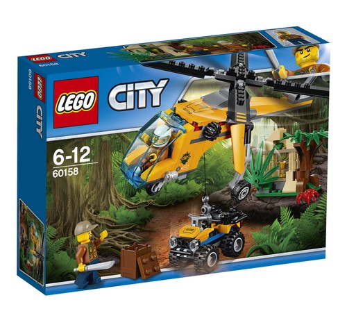 Jungle Cargo hélicoptère-Neuf Lego City 60158