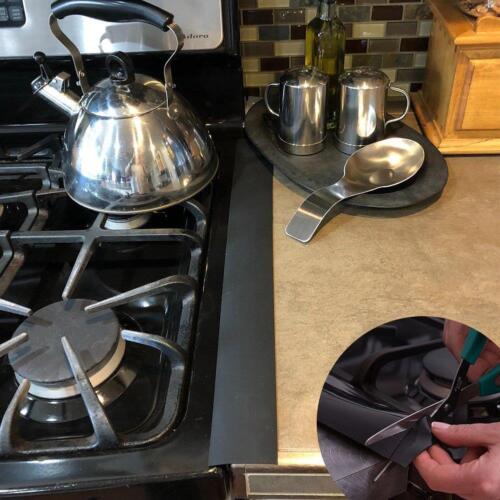 Silicone Stove Cooker Gap Cover Spill Guard Seals Filler For Kitchen Counter 