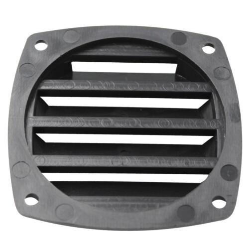 Black Louvered Vents 4 Inch Hose Plastic Hull Air Vent Boat