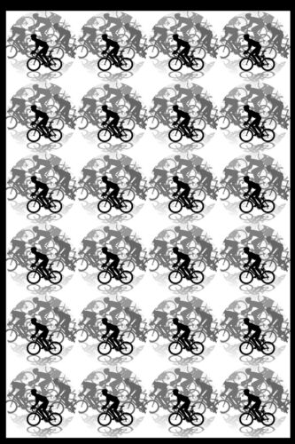 Edible Cupcake Toppers x20 Cyclist Bike Toppers-wafer sheet icing sheet.867