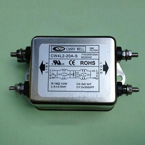CW4L2-10A-S CW4L2-20A-S 110-250 V Zweiphasenfilter-Leistungsfilter BST