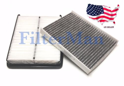 Engine And CARBONIZED Cabin Air Filter for Kia Sorento 2014-2015 2PC SET 