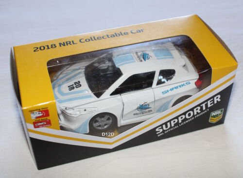 Cronulla Sutherland Sharks 2018 NRL Official Supporter Collectable Model Car New 